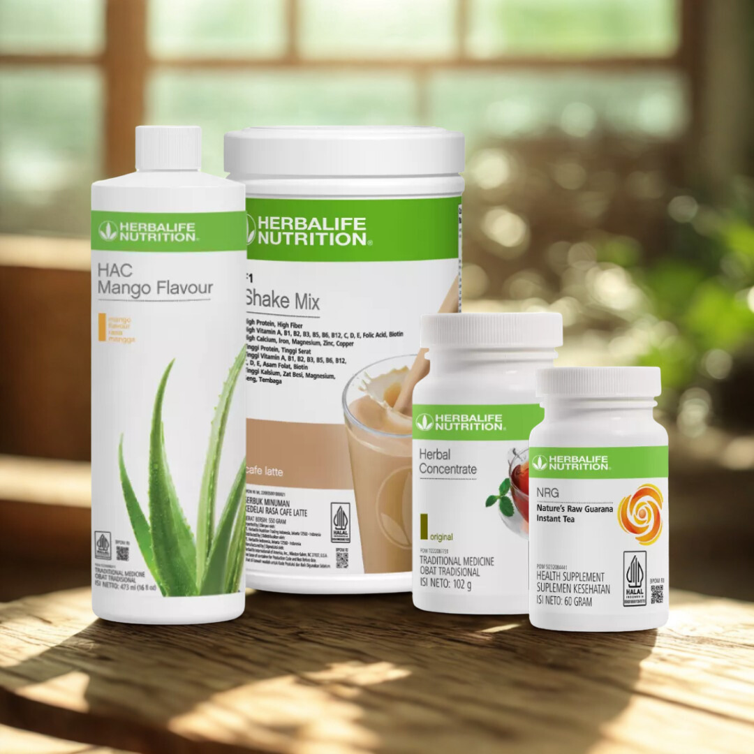 Home paket sarapan herbalife